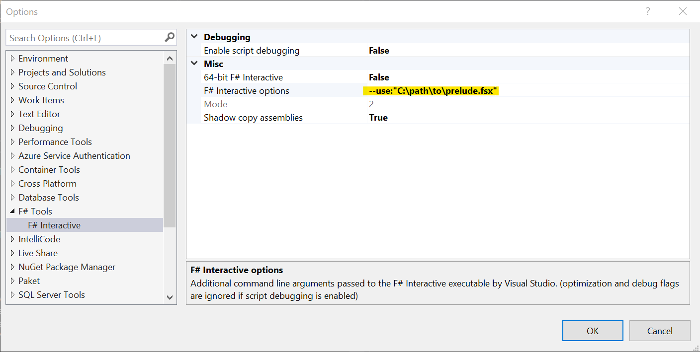 Visual Studio Prelude